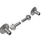 Traxxas TRA9779  TRX-4M Gears, axle (metal, front & rear)