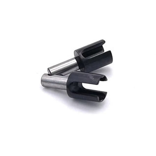 Xray XRA304973  Xray X4 & T4 Steel Gear Diff BB Driveshaft Adapter - Hudy Spring Steel (2)