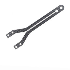 Xray XRA301077  XRay X4 22-25 Graphite Upper Deck - Split Front - 2.0MM