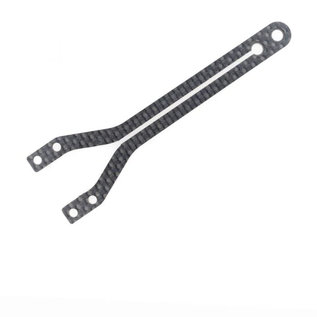 Xray XRA301077  XRay X4 22-25 Graphite Upper Deck - Split Front - 2.0MM