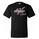 Awesomatix AUSA-T-BLK-SOFT-L  Awesomatix USA Comfort Black T-Shirt - L