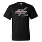 Awesomatix AUSA-T-BLK-SOFT-4XL  Awesomatix USA Comfort Black T-Shirt - 4XL