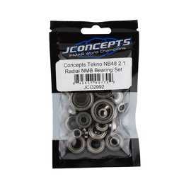 J Concepts JCO2992  JConcepts Tekno NB48 2.1 Radial NMB Bearing Set (32)