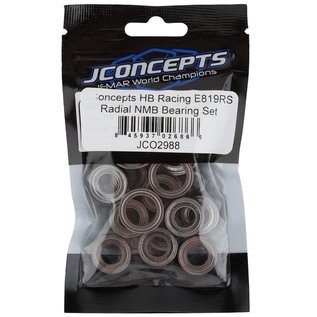 J Concepts JCO2988  JConcepts HB Racing E819RS Radial NMB Bearing Set (22)