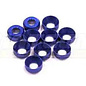 Integy C23038DARKBLUE  3MM Alloy Concave Washer (10)