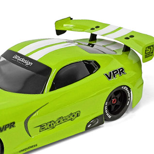Bittydesign BDYDG-VPRW  Bittydesign VPR Drag Racing Wing Set (Clear)