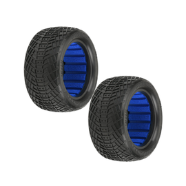 Proline Racing PRO8256-17  Positron 2.2" MC Clay Rear Buggy Tires (2)