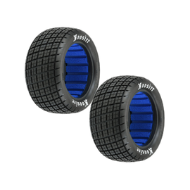 Proline Racing PRO8274-03  Hoosier Angle Block 2.2" M4 SS Dirt Oval Rear Buggy Tires (2)