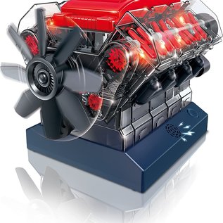 OWI OWI39102  VROOM! STEM V8 Engine Over 270 Piece DIY STEM Kit