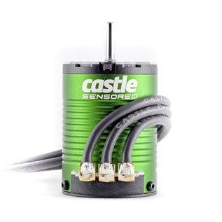 Castle Creations CSE010-0155-01   Mamba X Waterproof Sensored Brushless 1406-4600KV Combo, Sensored, 25.2V