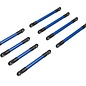 Traxxas TRA9749-BLUE  TRX-4M Suspension link set, 6061-T6 aluminum (blue-anodized)