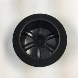 BSR BSRF3040-B 1/10 30mm Tires "40 Shore On Black Carbon Wheels (2)