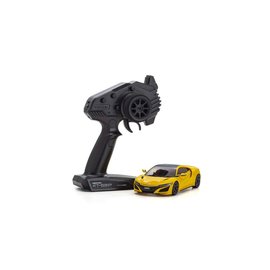 Kyosho KYO32322Y  Mini-Z Honda NSX RWD 130R Readyset MR-03 Mini-Z, Yellow Pearl II