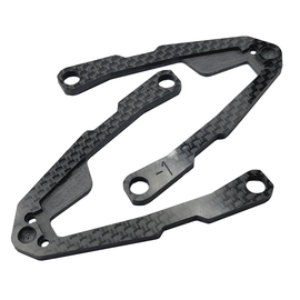 RC Maker RCM-A800-SLA-7  Carbon Short Wheelbase Arm Set (7mm) for Awesomatix A800MMX/FX (2)