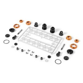 Xray XRA308308-O  XRAYT4 2020 ULP Aluminum T4 Touring Car Shock Absorber Set (Orange) (2) 308308O