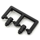 Xray XRA301325  T4 Composite Brace For Bumper Low (2) for Xray X4 & T4