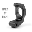 Xray XRA302375  Xray T4 Hard Composite Right C-Hub Front Block 6°