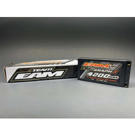 Team EA Motorsports EAM42130 Team EAM 2S 7.4v 4200mAh 130C ULCG Shorty LiPo Graph-X Battery w/ 5mm Bullets