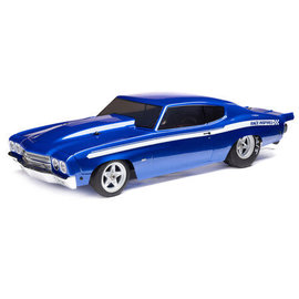 TLR / Team Losi LOS01023T1  Blue Losi 1/16 1970 Chevelle 2WD Mini No Prep Drag Car RTR, Blue