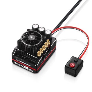 Hobbywing HWI30113304  XeRun XR8 Plus G2S Sensored Brushless ESC (2-6S)