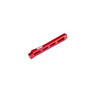 Arrma ARA320565  Front Center Alum. Chassis Brace, 118mm Red: EXB