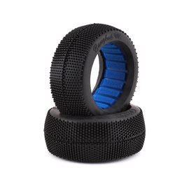 Hot Race Tyres HR001-0122  HotRace Soft V2 Bangkok 1/8 Buggy - One Pair (2 Tires w/ Inserts) - Soft