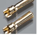 Integy INTC24046  Gold Plated High Current Bullet Connector, 4mm (2)