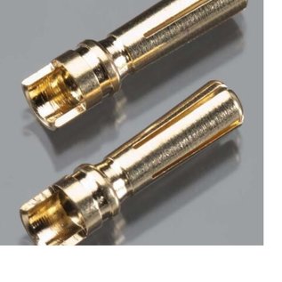Integy INTC24046  Gold Plated High Current Bullet Connector, 4mm (2)