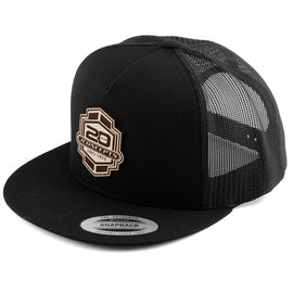 J Concepts JCO5032B  JConcepts "20th Anniversary" 2023 Snapback Flatbill Hat (Black) (One Size Fits Most)