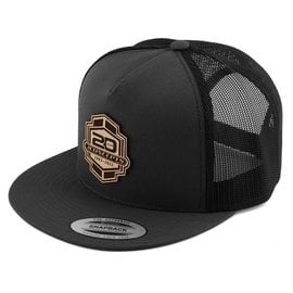 J Concepts JCO5032G  JConcepts "20th Anniversary" 2023 Snapback Flatbill Hat (Grey) (One Size Fits Most)