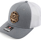 J Concepts JCO5032WG  JConcepts "20th Anniversary" 2023 Snapback Round Bill Hat (White/Grey) (One Size Fits Most)