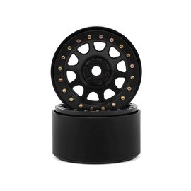 SSD SSD00156  SSD RC 2.2 D Hole Beadlock Wheels (Black) (2)