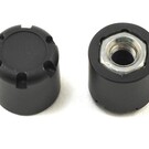 SSD SSD00178  SSD RC Scale Rear Hubs (Black) (2)