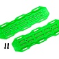 Traxxas TRA8121G  TRX4 Traction boards, green/ mounting hardware