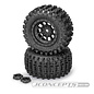 J Concepts JCO4013-3994  Magmas, Platinum Compound, Pre-Mounted on #3425B Wheels, Fits Traxxas X-Maxx, XRT, & Arrma Kraton 8S (1pair) 40133994