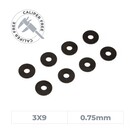 OfficinaRC OFC-SS-39075  Officinarc Alu Smart Shim 3X9X0.75 MM - (8)