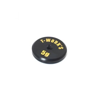 T-Works TA-066L  T-Works Anodized Precision Balancing Brass Weights 5g ( Low CG)