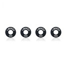T-Works TA-102-1BK  T-WORKS Aluminum 5mm Bore Wheel Shim 1.0mm 4 pcs. ( Black)