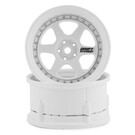 DS Racing DSC-DE-201  Element 6 Spoke Drift Wheels Triple White 12mm Hex
