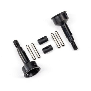 Traxxas TRA9753  Front Stub Axle with hardware (2) for TRX-4M
