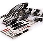 Traxxas TRA2436L  Body, Bandit VXL, ProGraphix / wing (graphics are printed)