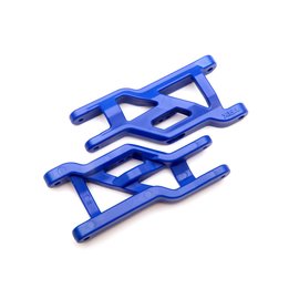 Traxxas TRA3631A  Suspension arms, blue, front, heavy duty (2) Stampede / Rustler