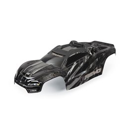 Traxxas TRA8611R  Black E-Revo VXL 2.0 Pre-Painted Monster Truck Body