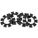 J Concepts JCO2212-2  Black  Satellite Tire Gluing Rubber Bands 21122