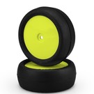 J Concepts JCO4019-2691  Smoothie 2, Silver Compound Tire, Pre-mounted on 3353Y 4wd Front Wheel, Fits 4wd Buggy Front 40192691