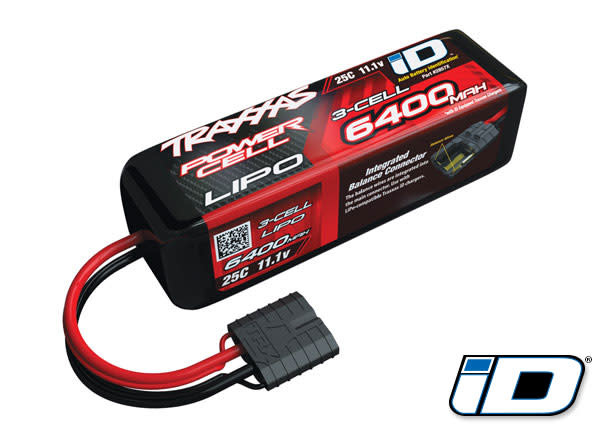 TRA2832X 5000mAh 11.1v 3-Cell 25C LiPo Battery ATON W/ iD Plug