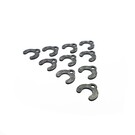 RC Maker RCM-AAC  RC Maker HD Carbon Suspension Arm Clips for Awesomatix, Yokomo BD11, BD12 & MD1.0