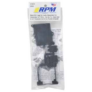 RPM R/C Products RPM73272  Black Traxxas Sidewinder 3/SCT ESC Cage