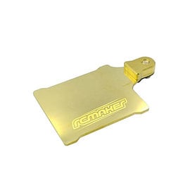 RC Maker RCM-X4-FESCPB  RC Maker Floating ESC Plate for Xray X4 - Brass (12g) X4FESCPB