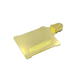 RC Maker RCM-X4-FESCPB  RC Maker Floating ESC Plate for Xray X4 - Brass (12g)